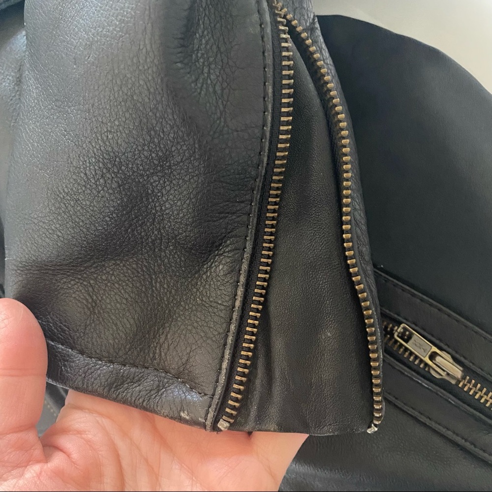 Harley Davidson leather moto jacket - Picture 10 of 10